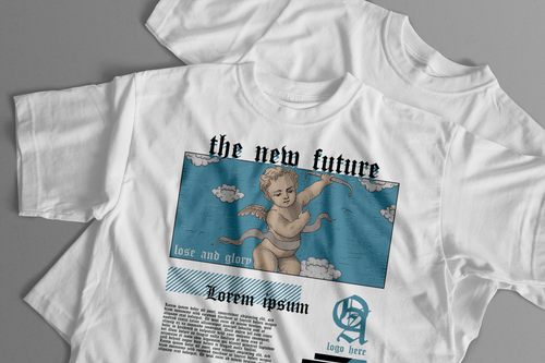 CAMISETA PREMIUM OVERSIZE ANGEL