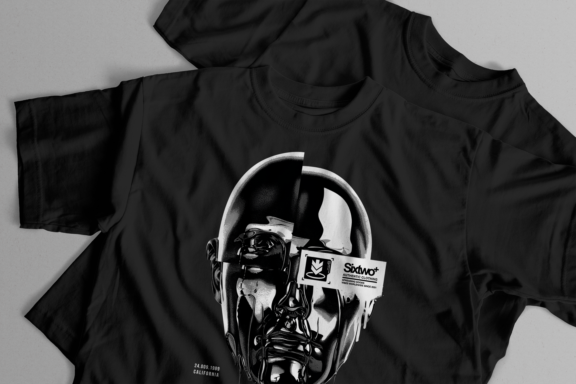 CAMISETA PREMIUM OVERSIZE LOCALS FACE